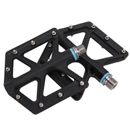 Yyqtgg Spares YYQTGG Bicycle Pedal, Lightweight and Wear-Resistant Bicycle Footrest, Durable Black for Mountain Bikes
