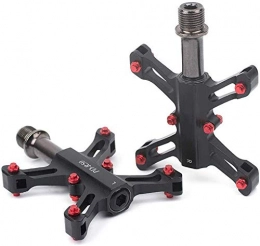 YZ Spares YZ Pedal, Bicycle Pedal, Aluminum Alloy Pedals Palin Bearing Lightweight Spare Parts Pedal Riding Accessories