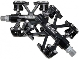 YZ Spares YZ Pedal, Bicycle Pedal, Magnesium Aluminum Pedals Lightweight Large Non-Slip Palin Pedals Spare Parts, Black