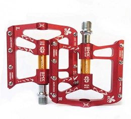 YZ Mountain Bike Pedal YZ Pedal, Bicycle Pedal, Three Accompanying Forest Aluminum Light Pedal Bicycle Pedals Mountain Bike Pedal Accessories, Red