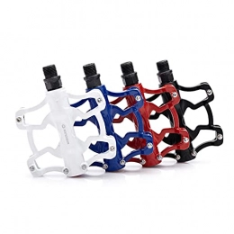 YZGSBBX Spares YZGSBBX Aluminum alloy ultralight mountain bike pedals sealed bearing mountain road bike pedals Pedals (Color : Red)
