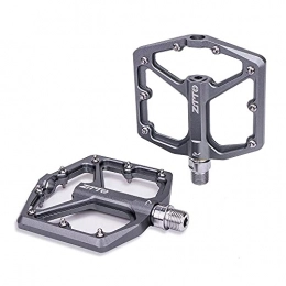 YZGSBBX Bicycle pedal ultralight mountain bike aluminum Du bearing riding accessories Pedals (Color : Titanium)