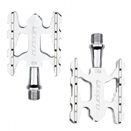 YZGSBBX Mountain Bike Pedal YZGSBBX Mountain Bike Pedal Light Bicycle Aluminum Alloy DU Bearing Pedal Pedals (Color : 1)