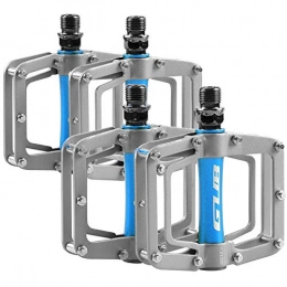 zanasta Bicycle 2 Pairs of Pedals (4 pieces) Light and durable design, anti-slip, industrial bearings Titan-Blue