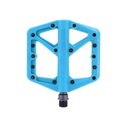 ZHANGJIN Spares ZHANGJIN LINGJ SHOP Bicycle Pedals Wide Platform Pedales Mountain Bike Pedals Non-Slip Nylon Pedals 9 / 16in Bearings Riding Accessories (Color : Blue)