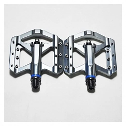 ZHANGQI Mountain Bike Pedal ZHANGQI jiejie store New Bicycle Pedal Cycling Pedals Paired Bicycle Pedals Aluminum Alloy Bike Pedal Fit For Mountain MTB Road Bicycle Accessories Parts (Color : Titanium color)