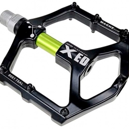 Zhengowen OS Mountain Bike Pedal Zhengowen OS Bike Pedals Bicycles Pedals Fit Most Adult Bikes Mountain Road Pair of Bike Pedals Metal Bike Pedals (Color : Green, Size : One size)