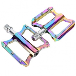 ZHIPENG Mountain Bike Pedal ZHIPENG Bicycle Cycling Bike Pedals, Self-Lubricating Bearings, More Wear-Resistant, Longer Service Life, High Compatibility, Compatible with Most Mountain Bikes And Road Bikes