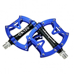 ZHIPENG Mountain Bike Pedal ZHIPENG Bicycle Pedal, Ultra-Light Mountain Bike Aluminum Alloy Material Suitable for Folding Bicycle Sports Bike - Bicycle Accessories, Blue