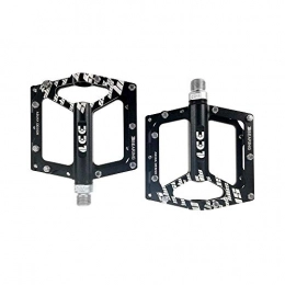 ZHTY Spares ZHTY Lightweight and Stable Pedal Mountain Bike Pedals 1 Pair Aluminum Alloy Antiskid Durable Bike Pedals Surface For Road Bike 4 Colors (SMS-337) Non-slip (Color : Black) SONG (Color : Black)