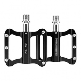 ZHUANYIYI Spares ZHUANYIYI Bike Pedal, 3 Bearing Aluminum Alloy with Cleats, Small and Lightweight, Suitable for Mountain Bikes / City Bikes etc-1 Pair Cycling Accessories (Color : C)
