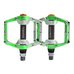 ZHUANYIYI Spares ZHUANYIYI Bike Pedal, CNC Mountain Bike Pedals, Non-Slip Platform Pedals, with Sealed 2 Bearing Bicycle Flat, for Road / Mountain / MTB / BMX Bike (Color : A)