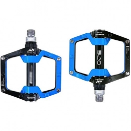 ZHUANYIYI Spares ZHUANYIYI Bike Pedal, Mountain Bike Bearing Pedal, Sealed Bearings 9 / 16 Inch Flat Cycling Pedals Road Riding Accessories 1 Pair Cycling Accessories (Color : B)