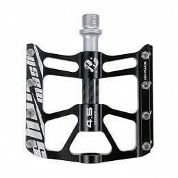 zjyfyfyf Mountain Bike Pedal zjyfyfyf Bike Pedals Super Bearing Mountain Bike Pedals With Sealed Bearing Anti-skid And Stable Pedals For Mountain Bike And Folding Bike (Color : Black)
