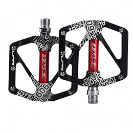 zjyfyfyf Spares zjyfyfyf Cycling City Bike Pedals Flat 9 / 16" with Long Aluminium Body for Urban Bicycles (Color : Black)