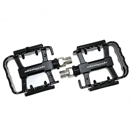 zjyfyfyf Mountain Bike Pedal zjyfyfyf MTB Bike Platform Pedals 9 / 16 inch Aluminium Alloy Flat Cycling Pedals Sealed Bearing Axle for Mountain Road Accessories Bicycles