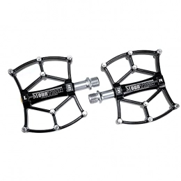 zjyfyfyf Spares zjyfyfyf MTB Pedals 9 / 16” With Anti-Slip Pins Mountain Bike Pedals Road Bike Pedals Wide-pitch Fit