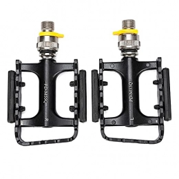 zjyfyfyf Mountain Bike Pedal zjyfyfyf MTB Pedals 9 / 16” With Anti-Slip Pins Road Bike Pedals Wide-pitch Fit