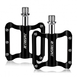 ZOOYAUE Spares ZOOYAUE Bike Pedals, Bicycle Pedals, Aluminium Alloy Antiskid Durable Mountain Cycling Pedals-1 pair
