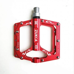 ZUKKA Bike Pedals,Mountain Bicycle Pedal Sets,Aluminum Alloy CNC Cycling Sealed Bearing 9/16" Bike Accessories