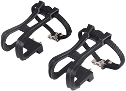 ZXM Spares ZXM Solid Cycling Nylon Pedal Straps, 1Pair of Road Mountain Bike Pedal Clip Strap Straps Durable
