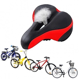 Bluetooth earphone Mountain Bike Seat 2021 Best Bicycle Seat, Wide Memory Foam Breathable Waterproof Waterproof Bike Saddle, Bike Seat Replacement With Dual Shock Absorbing Ball For Road / Mountain / Folding Bike