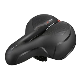 Bluetooth earphone Mountain Bike Seat 2021 Upgrade Bike Seat Most Comfortable Bicycle Seat Memory Foam Waterproof Bicycle Saddle - Dual Shock Absorbing - Bicycle Seat Replacement For Exercise, Mountain, Road, Stationary Spin Bike