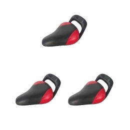 3 set Safety Kids Bike Saddle Mountain Bike Seat with Handle for Most Bikes Red