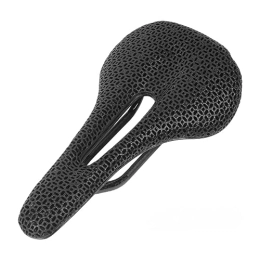 ALEFCO Spares 3D Printed Bike Saddle Carbon Fiber Hollow Comfortable Breathable MTB Road Racing Cycling Bicycle Seat Cushion Parts Mountain Bicycle Cushion Soft Seat for Road Bike
