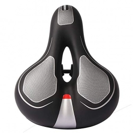 AACXRCR Spares AACXRCR Bike Seat, Bicycle Saddle Comfortable Soft Wide Road Bike Gel Saddles, Breathable Mountain Bike Seat, Suitable for MTB Mountain Bike, Folding Bike, Spinning Bike, Exercise Bikes