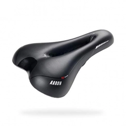 AARON Spares AARON trekking bicycle saddle, gel bicycle saddle in ergonomic and comfortable, bicycle seat for men and women, soft bicycle saddle for trekking bike, mountain bike, touring bike, e-bike.