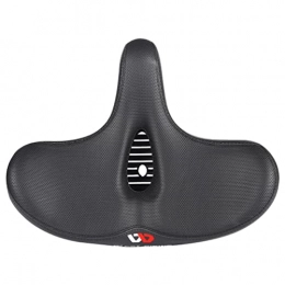 Abaodam Mountain Bike Seat Abaodam Bicycle Saddle Leather Absorption Bicycle Saddle Comfortable Bicycle Cushion Bicycle Seat Replacement for Mountain Bike Bicycle Accessories Black