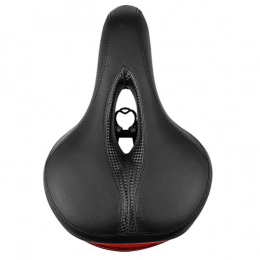 Abaodam Spares Abaodam Mountain Bike Saddle with Ligh Hollow Seat Cushion Comfortable Riding Seat Cushion for Outdoor Outside (Black)