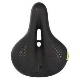 Abaodam Spares Abaodam Professional and Durable Mountain Bike Saddle With Rear Light Seat (Black)