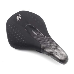 ACEACE Mountain Bike Seat ACEACE Bicycle Seat 155 Mm Male And Female Bicycle Seat MTB Mountain Bike Saddle Widened (Color : Black)