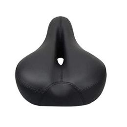 ADSE Mountain Bike Seat ADSE City Bicycle Saddle Soft Road Bike Seat Cover Comfortable Foam Seat Cushion All Black Mountain Cycling Saddle for Bicycle Bike Accessories
