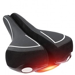 AHGSGG Spares AHGSGG Bicycle Seat with Taillights, Hollow, Breathable and Thick Saddle for Mountain Bikes, Suitable for Mountain Bikes and Road Bikes, for Outdoor and Household