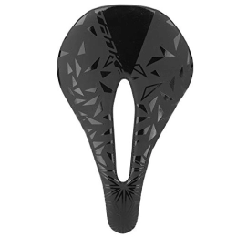 Alomejor Spares Alomejor Road Bike Saddle Cushion Hollow Comfortable Bicycle Seat Breathable Mountain Bike Seat Mat for Cycling(143mm-black)