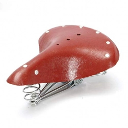 Altruism Spares Altruism Bicycle Saddle Retro Leather Vintage Genuine Leather Classic Bike Saddle Seat Mat Genuine Saddle Cushion with Spring