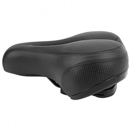 Annjom Mountain Bike Seat Annjom Mountain Bike Saddle, Enlarged Bike Thickened Wear Resistant Durable for Riding(black)