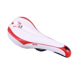 AORUEY Spares AORUEY Bicycle Saddle Bike Seat Cover Padded Bike Accessories For Men Suitable For Men Women Mountain Bikes City Bikes (Color : Red white, Size : 1)