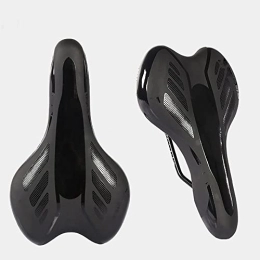 AOZAX Mountain Bike Seat AOZAX Bicycle saddle Bike Silicone Soft Bicycle MTB Saddle Cushion Bicycle Hollow Saddle Cycling Road Mountain Bike Seat Comfortable and stable (Color : Green)