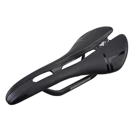 AOZAX Spares AOZAX Bicycle saddle Ultralight All Carbon Fiber Mountain Bike Road Bike Bicycle Hollow Cushion Saddle Bicycle Cushion Comfortable and stable (Color : Black)