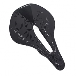 ASFDS Spares ASFDS Carbon Fiber Saddle Road Mtb Mountain Bike Bicycle Saddle For Man Tt Triathlon Cycling Saddle (Color : 155MM)