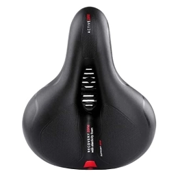 ATING Extra Wide Comfort Bicycle Seat Pad Soft Pad Mountain Bike Saddle Replacement