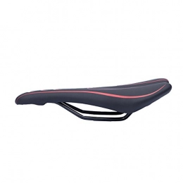 AXROAD MALL Mountain Bike Seat AXROAD MALL Comfortable Round Saddle Wide Pad Waterproof Bicycle Equipment Unisex Mountain Bike Saddle Chair Saddle (Color : Red)