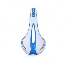 Aya611 Spares Aya611 Silicone Gel Extra Soft Bicycle Mtb Saddle Cushion Bicycle Hollow Saddle Cycling Road Mountain Bike Seat Bicycle Accessories 270 * 140Mm White Blue