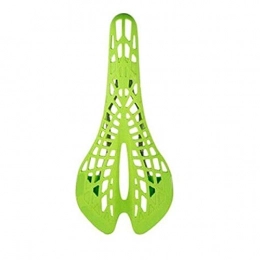AYCPG Spares AYCPG Road Bike saddle Spider web Shock bike saddle Absorption Replacement Plastic Ultra Light Hollowed Out Bicycle Saddle Riding Ergonomic Cycling Mountain Bike Seat lucar (Color : Green)