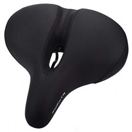 AYGANG Spares AYGANG Mountain Bike Cushion Soft Thickened Sponge To Increase Wide Comfort Long Distance Saddle Electric Bicycle Seat Cushion bicycle seat 824 (Color : Black)