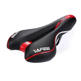 Babimax Spares Babimax Comfort Bicycle Cycling Saddle Seat Cruiser Mountain Bike Fixed Gear (Red)